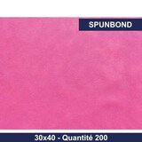 thumbnail of Set de table spunbond - Rose framboise - 30x40 - x200 - GARCIA DE POU
