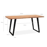 thumbnail of Mesa de comedor minimalista y versátil modelo WL7.256