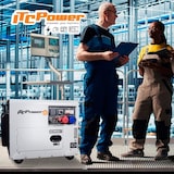 thumbnail of DG7800SE-T Generador Eléctrico Diésel 7,9 kVA (400) / 6 kW (230) ITCPower Insonorizado Full Power