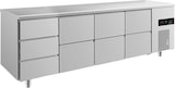thumbnail of Gastro Kühltisch 9 Schubladen 632l Umluftkühlung 2330x700x850mm -2/+8°C