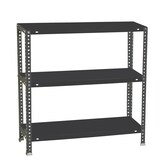 thumbnail of SimonRack Estantería Metálica con tornillos 900x800x500 mm, 3 Alturas, 100 kg de Punto Flexión, Antracita - Comfort