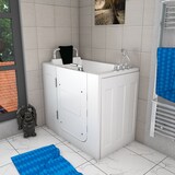 thumbnail of Sitzbadewanne Senioren Wanne Sitzwanne mit Tür S08-TH-A-L 68x110cm