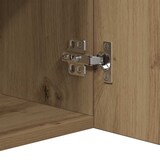 thumbnail of vidaXL Sideboard mit LED-Leuchten Artisan-Eiche 80x35x75 cm