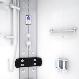 thumbnail of Dampfdusche Duschtempel Sauna Dusche Duschkabine D46-60M2-EC 100x100 cm mit 2K Scheiben Versiegelung