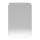 thumbnail of Spiegelschrank Bad Metall Glas Weiß 76x51x12 cm mit verstellbaren Einlegeböden, Wandmontage oder Unterputz, modernes Design und Stauraum