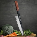 thumbnail of Hezhen - Cuchillo Bunka de acero compuesto - Serie PM8S Retro