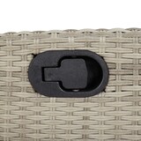 thumbnail of vidaXL 7-tlg. Garten-Essgruppe mit Kissen Hellgrau Poly Rattan