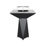 thumbnail of Gartenfeuerstelle, Grill mit Wok-Loch und Stahlbeinen - G1 Basic Graphit