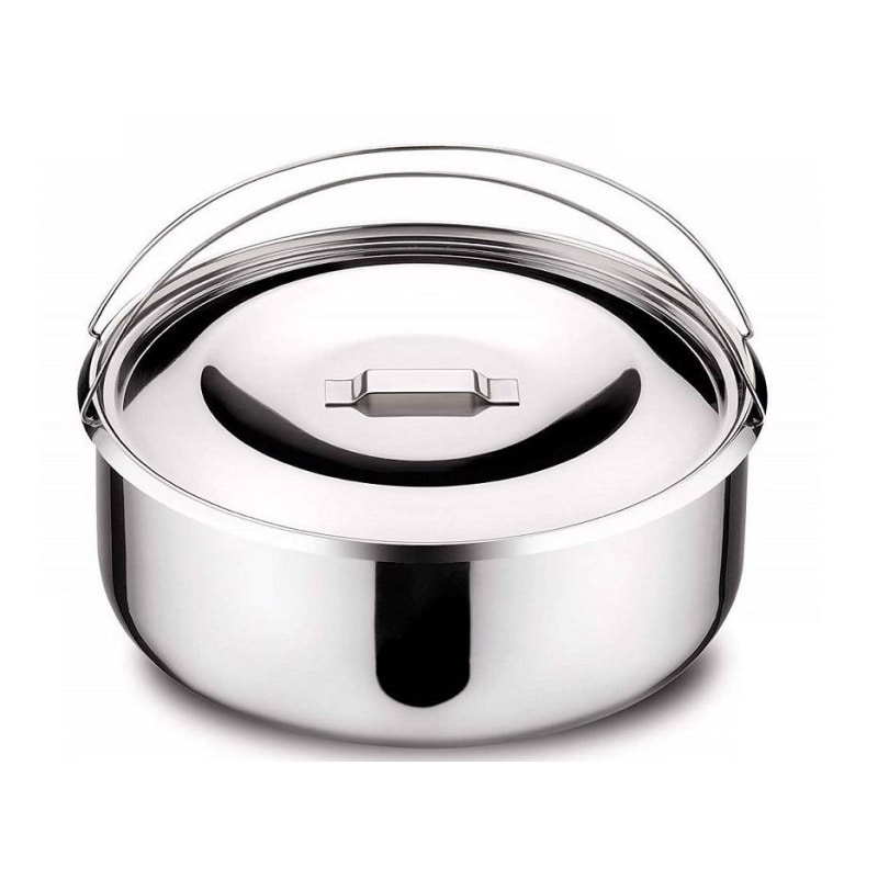 Lagostina scodello per pentola a pressione 5 lt cm 22, acciaio inox