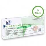 thumbnail of 5 Stück Deep Blue Laientest (Nasaltest) Covid-19 Selbsttest Schnelltest - Einzel Verpackt