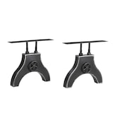 thumbnail of SIT Möbel Tischgestell | für Platten von 160 bis 240 cm | Metall schwarz | B 70 x T 12 x H 72 cm | 07114-44 | Serie TOPS & TABLES