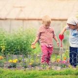 thumbnail of Relaxdays Beetzaun, 6er Set, HxB: je 38 x 68,5 cm, Zierzaun Garten, zum Stecken, Beeteinfassung antik, Kunststoff, grau