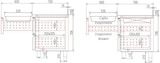 thumbnail of vaiotec TOPLINE Tiefkühltisch / 3-fach GN1/1 mit 6 Schubladen, 1795 x 700 mm