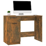 thumbnail of vidaXL Bureau 100x50x75 cm bewerkt hout gerookt eikenkleurig