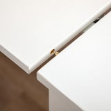 thumbnail of HOMCOM Mesa de Jantar Extensível para 4-6 Pessoas com Lateral Abatível Mesa Auxiliar Multifuncional 180x85x75cm Branco