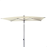 thumbnail of Aktive Parasol jardín rectangular inclinable 200x125 cm crema UV30