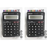 thumbnail of Calculadora Básica de Escritorio 8 Dígitos Color Negro | Pack de 2 unidades | Ideal para oficina, Hogar, Escuela