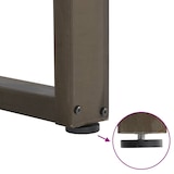 thumbnail of vidaXL Console tafelpoten 2 st U-vormig 28x(72-73) cm staal naturel