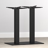 thumbnail of Tischgestell aus Gusseisen Doppel | Flache Bodenplatte 40cm x 70 cm