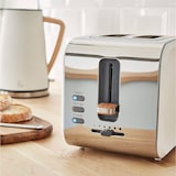 thumbnail of SWAN ST14610WHTNEU Toaster Breitschlitz 2 Scheiben 3 Funktionen Design Nordic, Weiß, 900W
