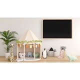 thumbnail of ALLboards Tableau à Craie Noir Magnétique avec Cadre en Bois 100×80 cm