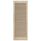 thumbnail of vidaXL Kastdeur 2 pcs Naturel 110 x 2,1 x 39,5 cm Massief grenenhout