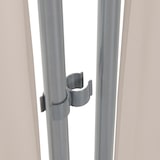 thumbnail of Leco Sichtschutz / Stellwand, 260 x 156 cm, Metall / Polyester, beige, 3-teilig