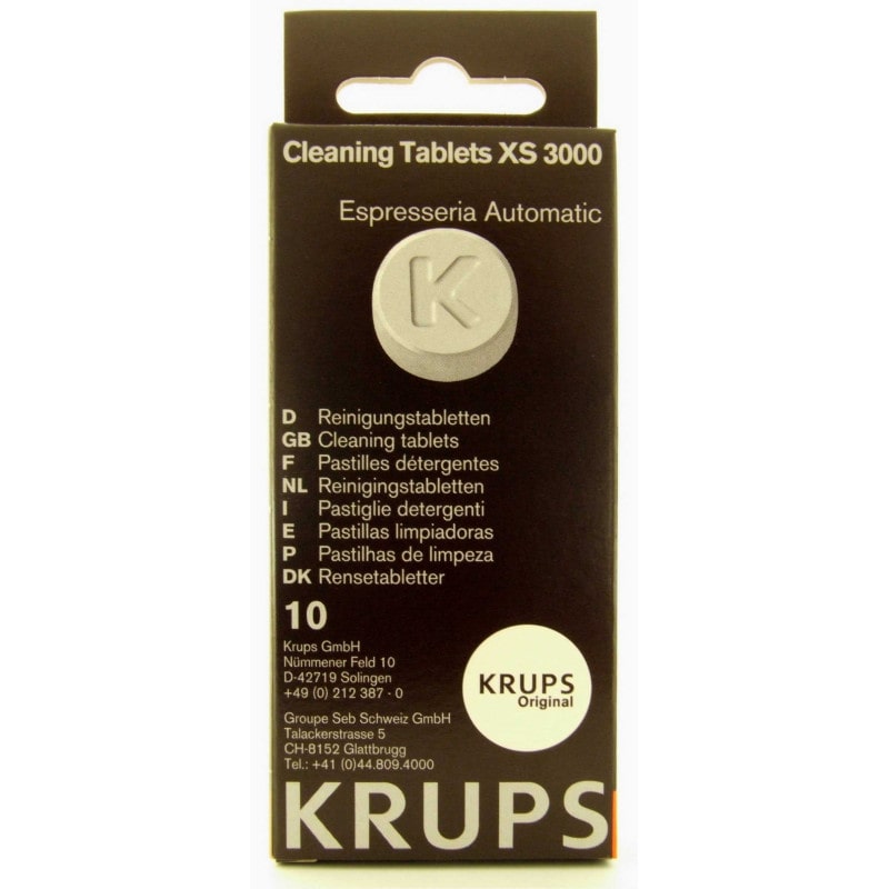 Krups XS300010 Reinigungstabletten für Kaffeevollautomaten