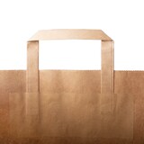 thumbnail of 1500 Papiertragetaschen 260 + 120 x 350 mm braun stabile 80 g/m² Grammatur Papiertüten Geschenktüten BB-Verpackungen