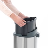 thumbnail of Poubelle Brabantia Touch Bin 40l Matt Steel Silent