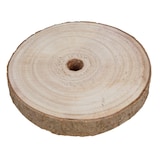 thumbnail of Baumstammscheibe 15cm zum Basteln Holzscheibe Gesteckunterlage Dekomaterial Holz Baumscheibe
