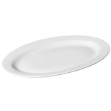 thumbnail of METRO Professional Plato llano Fine Dining, porcelana, 30.5 cm, ovalado, blanco, 10 unidades