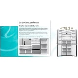 thumbnail of INFINITON Frigorifico Americano AMCB-415CD82XET, 415 l, 183 cm, Total No Frost, Inverter, E, Inox