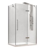 thumbnail of Box Doccia H200 Anta Battente 8mm Trasparente Anticalcare - 79,5x90 - Ingresso 50cm
