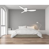 thumbnail of Plafondventilator met verlichting, stille DC-motor, afstandsbediening, wit, Ø 107 cm, instelbare en dimbare lichtkleur