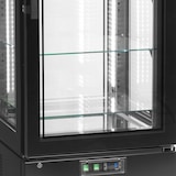 thumbnail of TEFCOLD Kühlvitrine (Kühlgerät)  UPD400-C 364l Schwarz / Glas
