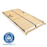 thumbnail of Lattenrost 140x200 cm vormontiert Blauer Engel-Zertifizierung 42 Latten 7-Zonen Birkenschichtholz belastbar 150 Kg Made in Germany
