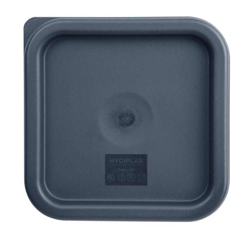 Deksel blauw vierkant voor voedseldoos 1,5 & 3,5L