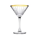 thumbnail of Pasabahce Martiniglas mit goldenem Rand Elysia 22 cl 4 Stück