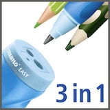 thumbnail of Stabilo Easy Dosenspitzer 3 in 1, für Rechtshänder, blau