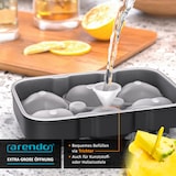 thumbnail of Arendo Eiswürfelform 6x Herzform sechsfach, temperaturbeständig, bis -40°C, (1-tlg), leicht zu lösen, für Cocktails, Obstsaft, Whisky