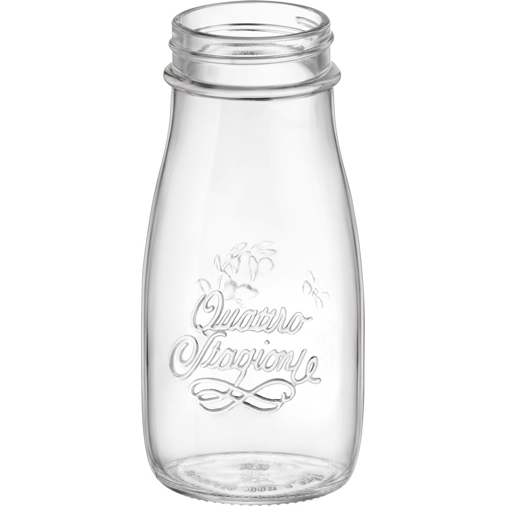 Quattro Stagioni Flasche ohne Deckel 04 Liter Set 12 Stück Ø 73mm