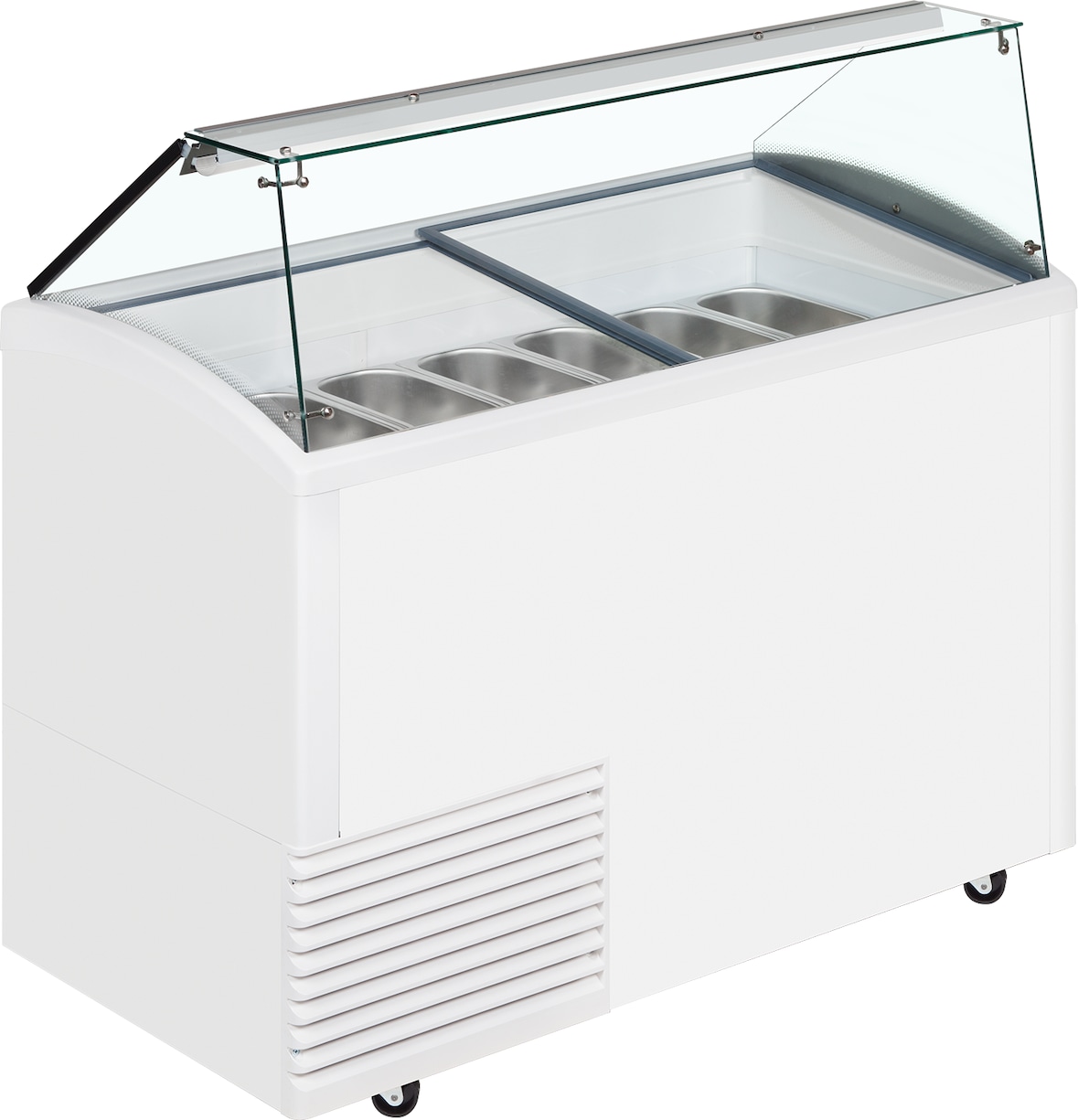 TEFCOLD Speiseeisvitrine UDRS10 431l Weiß