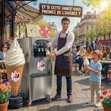 thumbnail of Machine à Glace Italienne  100 glaces / heure - ROMA - ICE FREDDO