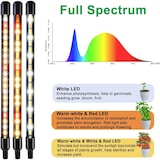 thumbnail of Lâmpada de crescimento de espectro total de 84 LEDs 3000k 5000k 660nm com temporizador 10 níveis 3 modos para plantas de interior
