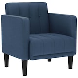 thumbnail of vidaXL Sessel mit Armlehnen Blau 53 cm Stoff