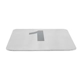 thumbnail of Garcia de Pou - Numeri Per Tavola Da 1 A 25 9,5X8,8 Cm Argento Acciaio Inox