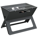 thumbnail of vidaXL Buiten Grill Zwart 46 x 30 x 31 cm Staal