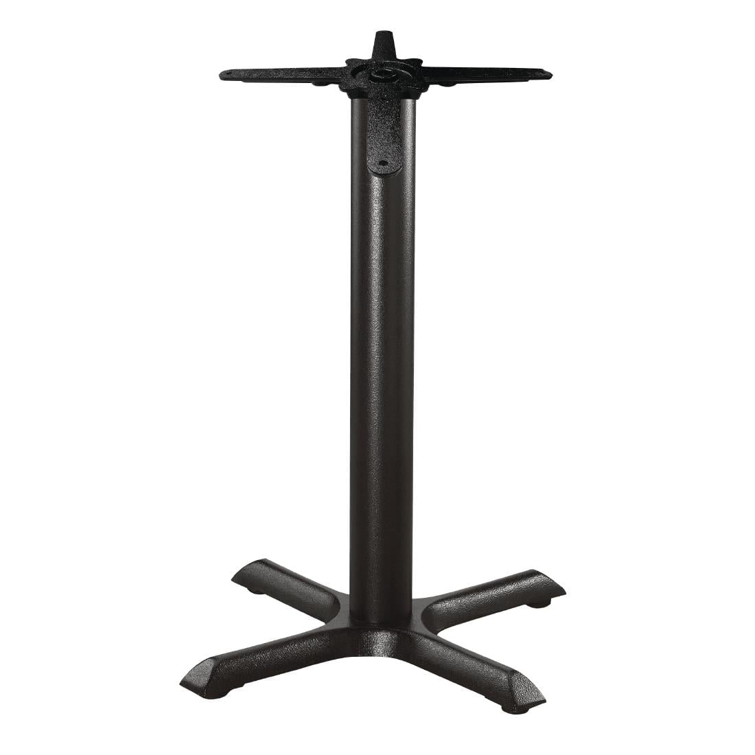 Bolero tafelonderstel met gietijzeren voet 72 cm hoog