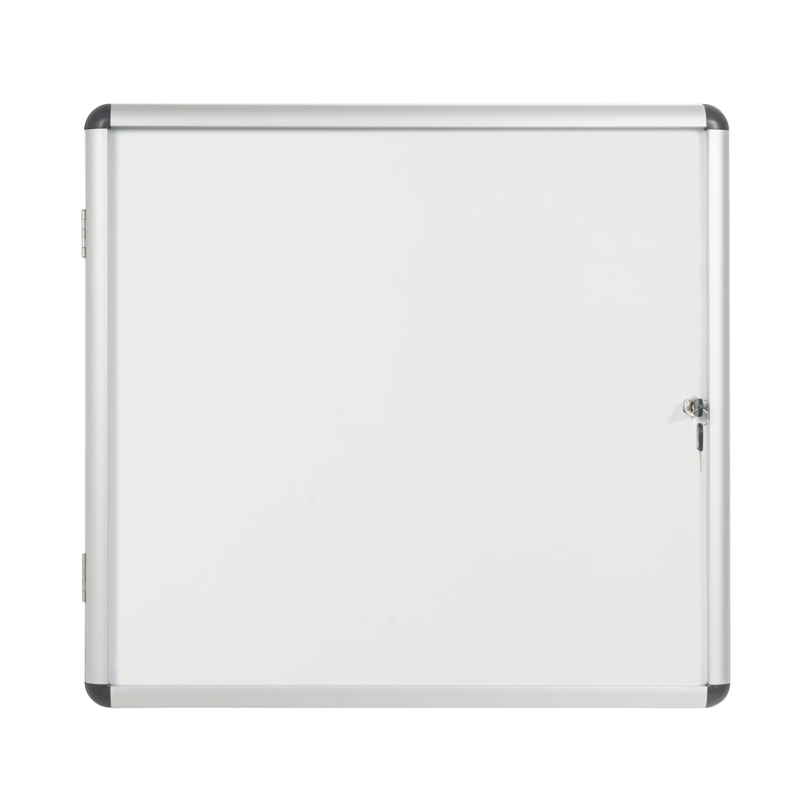 Bi-Office Enclore Earth Afsluitbaar Magnetisch Vitrine Whiteboard Met Alumium Omlijsting, 72,0x67,4 cm (6xA4)